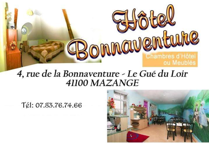 Hotel De La Bonnaventure Mazange Exterior photo